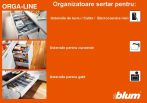 ORGANIZATOARE DIN PLASTIC SI INOX PENTRU SERTAR