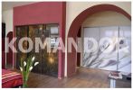 Usi glisante personalizate, nedivizate , OL,sticla, 2400x2700 mm