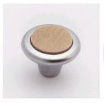 Buton crom mat cu insertie arin, S.939-34ZN2DB1