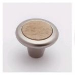 Buton nichel mat cu insertie arin, S.939-34ZN4DB1