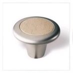  Buton nichel mat cu insertie fag, S.939-34ZN4DB3