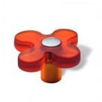 Buton floare portocaliu inchis, S.8116-50SN18MV11