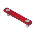 Maner plastic rosu, S.8119-126SN10MV11