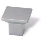 Buton patrat crom mat, S.8045-36MV2