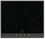 Plita vetroceramica rustica de 60cm, SMEG Italia,  P864A-9