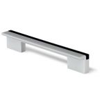 Maner plastic crom mat cu wenge, S 8095-148MV11CP195