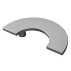 Maner plastic semicerc crom mat, S.8153-100MV2