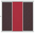 Usi glisante nedivizate OS ms-pal-sticla colorata vopsita, 2400x2700mm, oferta 