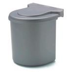 Cos de gunoi plastic alb pentru baie KCG.208B3