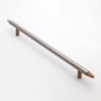 Maner nichel satin cu capate conice fag, S R1212-224ZN21HZ18 
