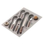 ORGANIZATOARE DIN PLASTIC SI INOX PENTRU SERTAR