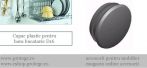 Set capace plastic pentru bara D16 mm, KAD.CD-5143