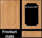 Front mobila din MDF infoliat finisaj antichizat, frezare tip clasic A5/ P, pret/mp
