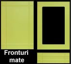Front mobila din MDF infoliat finisaj mat, frezare tip Modern A23/ R6, pret/mp