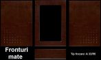 Front mobila din MDF infoliat finisaj mat, frezare tip Modern A32/ R6, pret/mp