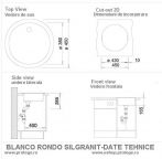 CHIUVETE SILGRANIT BLANCO