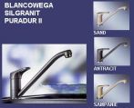 Robinet Blancowega Silgranit PuraDur II, culori SAND, ANTRACIT, SAMPANIE-oferta