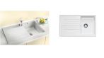 Chiuveta Blancozia 45SL Silgranit PuraDur II fara excentric, reversibila, promotie