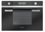Cuptor cu microunde incastrabil, design Linea, SMEG Italia, SC45MCNE2