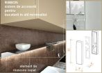 Elemente de mascare capat profil, aluminiu anodizat, sistem RIBBON, pereche, KAD.35020033034 