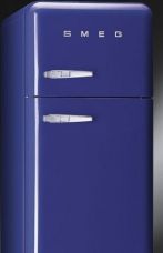 Combina Frigorifica SMEG Italia, model retro, albastru, deschidere dreapta, FAB30BL7