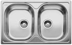 Chiuveta Blancotipo 8 compact C,inox,reversibila, incorporabila, 517155, pentru corp de min.800 mm