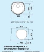 CHIUVETE INOX BLANCO