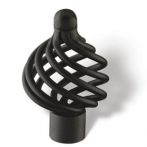 Buton negru mat S 1303-34PB12 