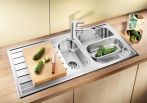 Blancolivit 6S, inox, fara excentric, finisaj panzat, incorporabila, reversibila, pentru corp de minim 600 mm