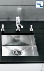 Chiuveta Blancozerox 400-U, sub blat, fara excentric, inox, incorporabila, 516993
