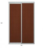 Usi glisante nedivizate OL-rattan, 2400x1600 mm