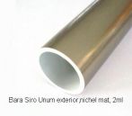 Bara tub U2 Unum exterior, nichel mat, 2ml, D=28 mm, JPP.U2-K1-MF13