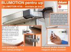 AMORTIZATOARE USI BLUMOTION - BLUM, MONTATE PE BRATUL BALAMALEI
