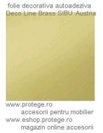 Folie decorativa autoadeziva DL Brass