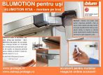 AMORTIZATOARE USI BLUMOTION - BLUM, MONTATE PE BRATUL BALAMALEI
