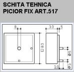 PICIOARE ORNAMENTALE FIXE 