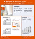 AMORTIZATOARE USI BLUMOTION - BLUM, MONTATE IN CANT 