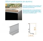 PROFILE DIVERSE DIN ALUMINIU - SISTEM GOLA, CATENARIA, ETC
