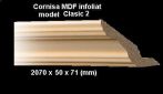 PRODUSE COMPLEMENTARE MDF INFOLIAT: LEZENE, CORNISE, ETC.