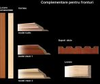 PRODUSE COMPLEMENTARE MDF INFOLIAT: LEZENE, CORNISE, ETC.