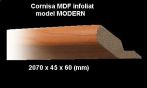PRODUSE COMPLEMENTARE MDF INFOLIAT: LEZENE, CORNISE, ETC.