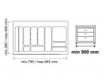 SUPORTURI (ORGANIZATOARE) PLASTIC PENTRU SERTAR MOBILIER